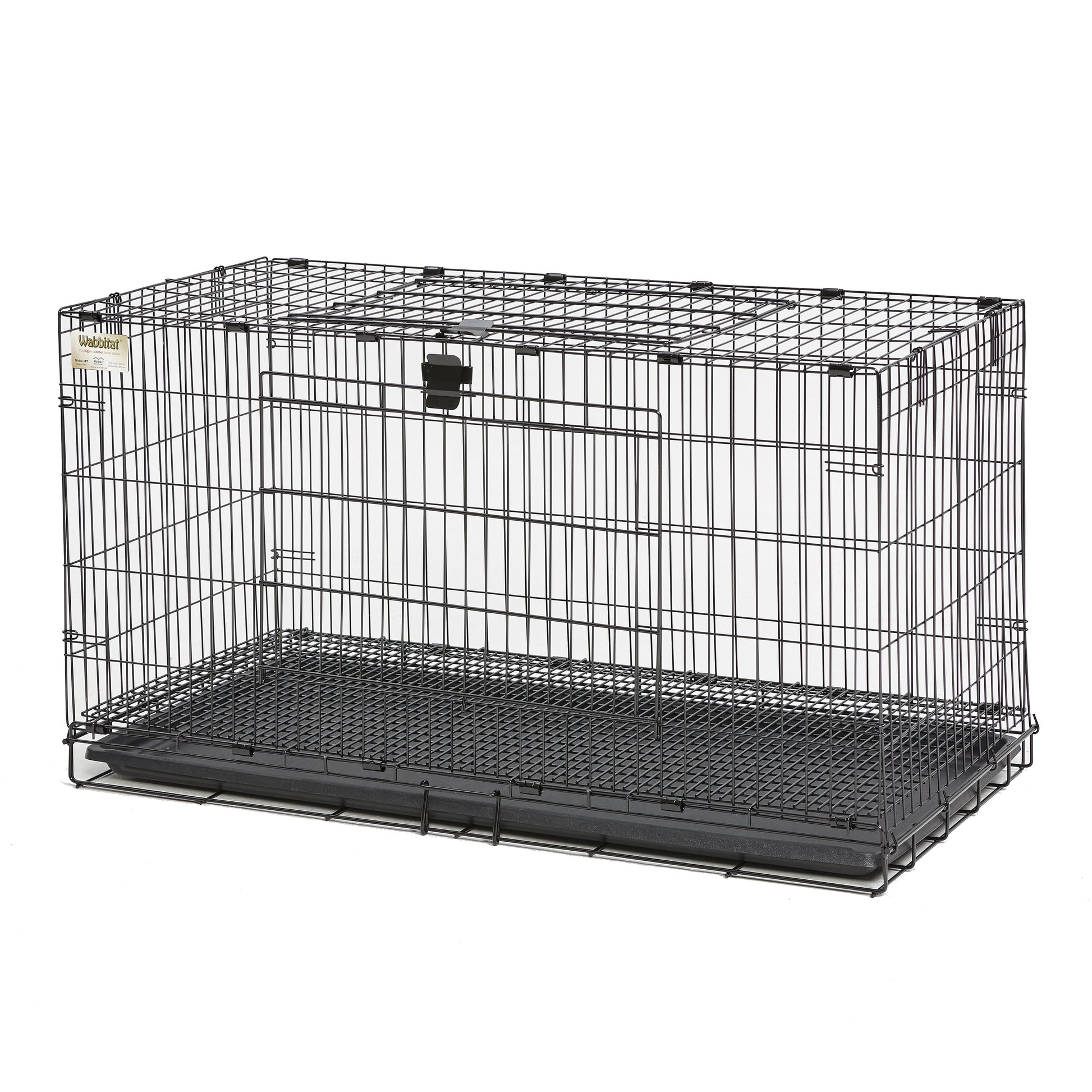 Wabbitat Portable Folding Rabbit Cage - Ultimate Comfort & Convenience for Your Bunny